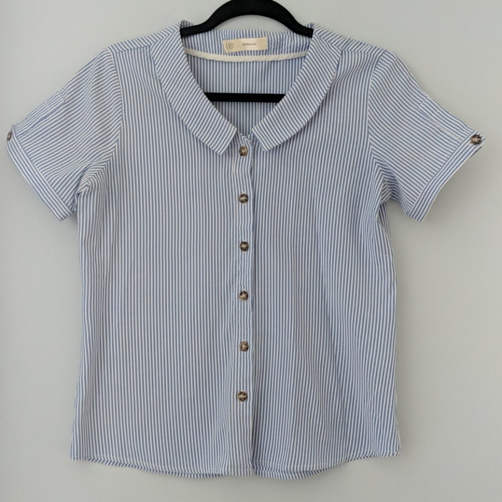 Button-up pixie shirt from Bettina Lou